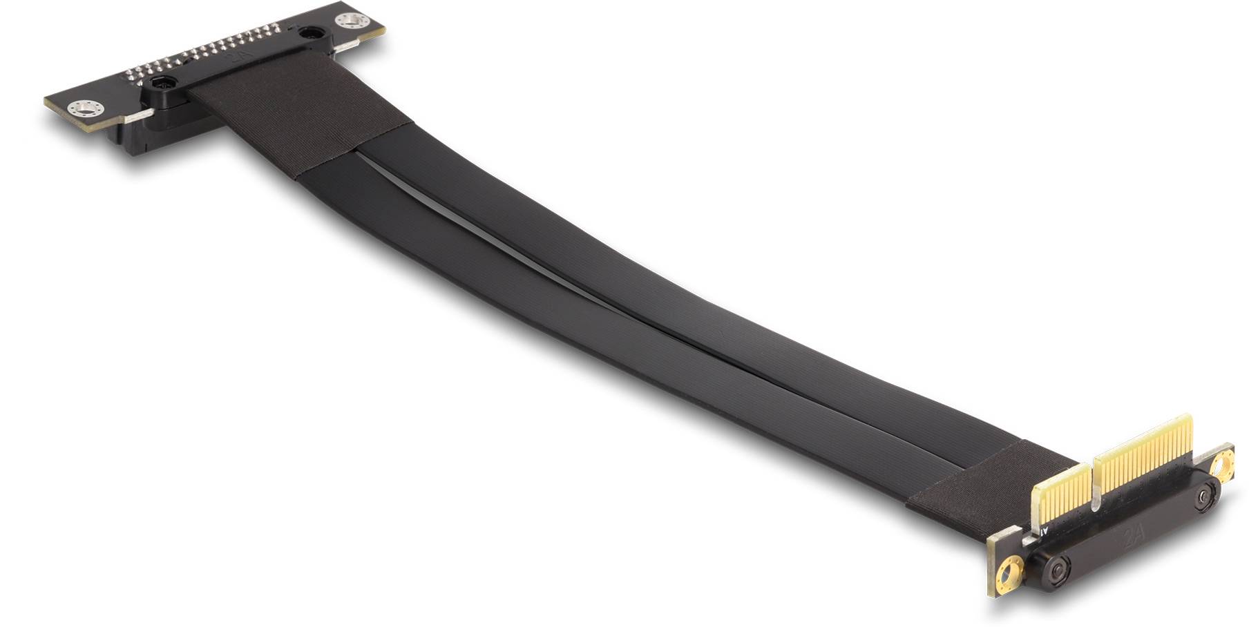 Delock PCIe Riser Kabel 0.6m Schwarz 88045
