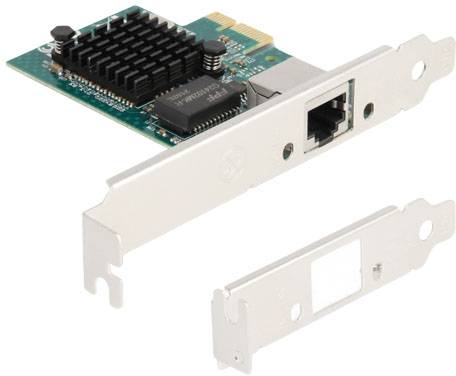 Delock 88204 PCI-Express Karte RJ45 PCIe