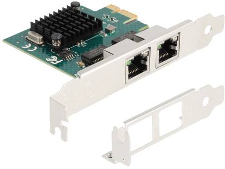 Delock 88205 PCI-Express Karte RJ45 PCIe