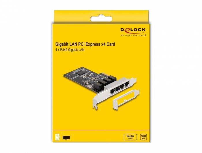 Delock 88618 PCI-Express Karte RJ45 PCIe