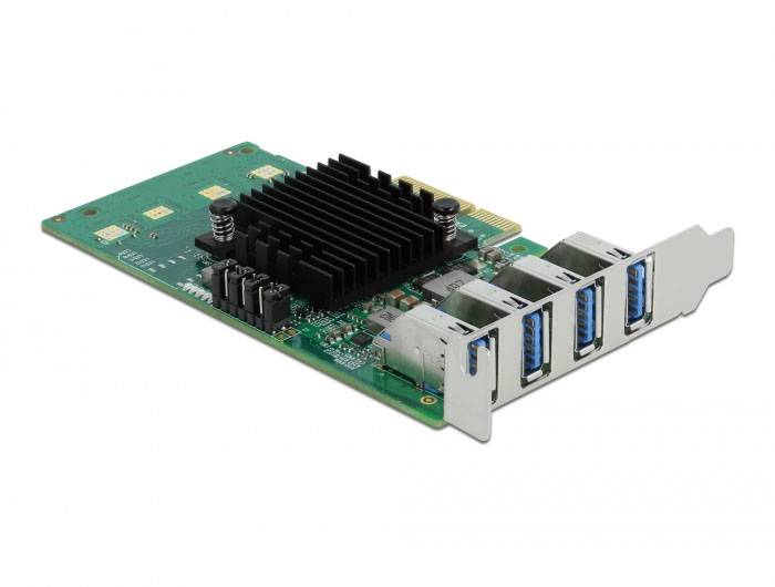 Delock 89048 PCI-Express Karte USB-A (USB 3.2 Gen 1) PCIe