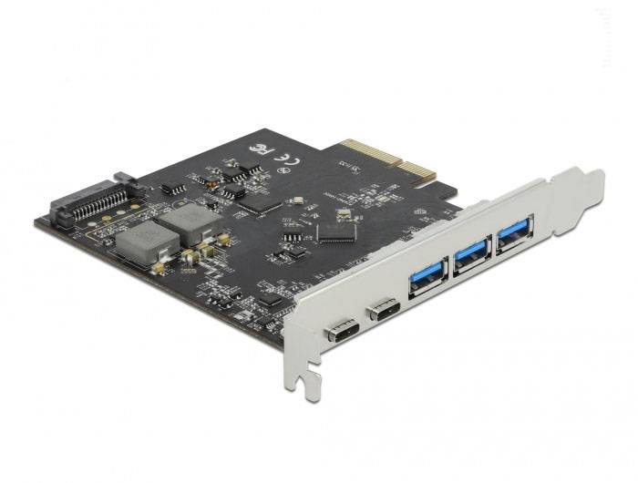 Delock 89064 PCI-Express Karte USB-A (USB 3.2 Gen 2) PCIe