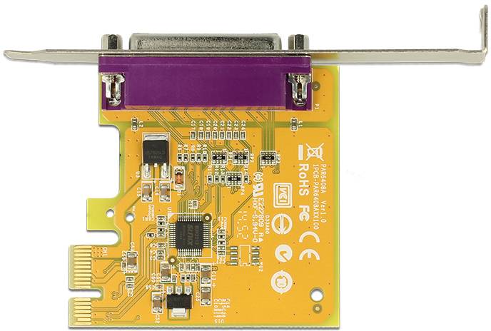Delock 89445 PCI-Express Karte Parallel (IEEE 1284) PCIe