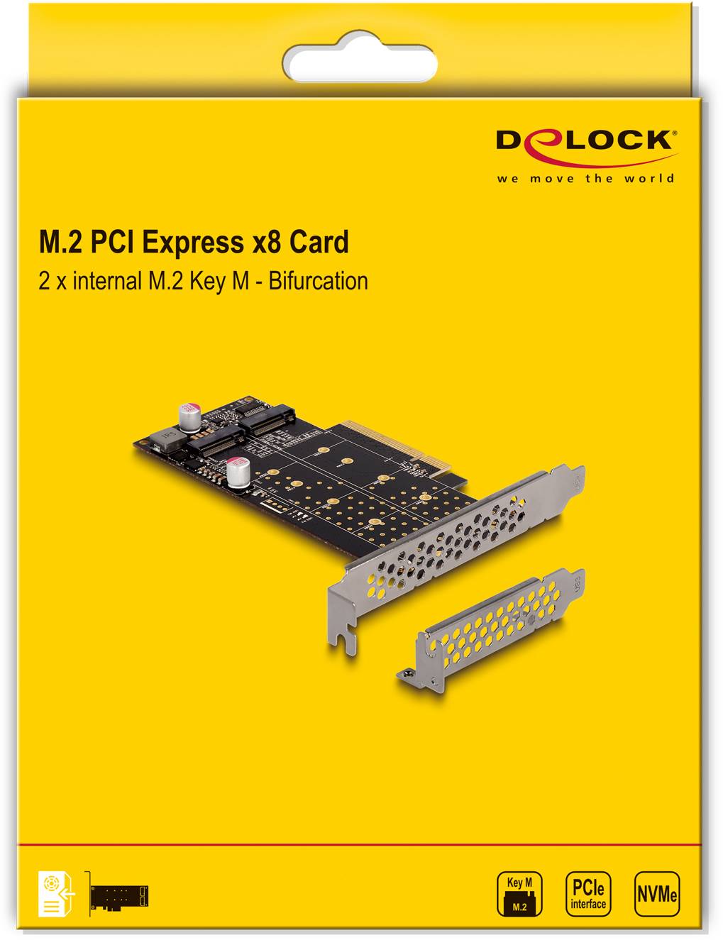 Delock 89837 PCI-Express Karte M.2 PCIe