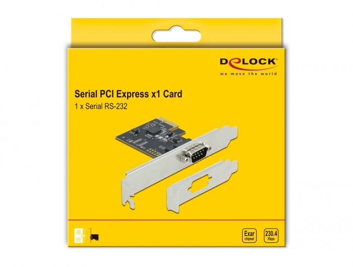 Delock 90000 PCI-Express Karte RS232 PCIe