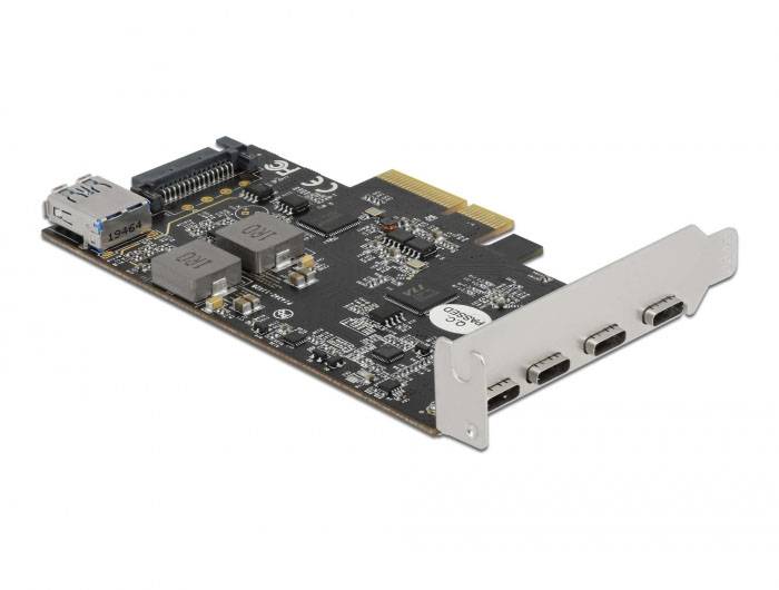 Delock 90059 PCI-Express Karte USB-A (USB 3.2 Gen 2) PCIe