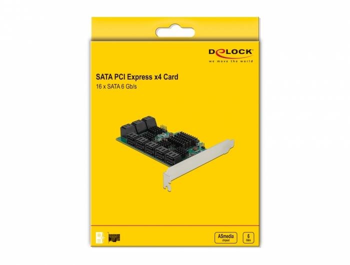 Delock 90073 PCI-Express Karte SATA PCIe
