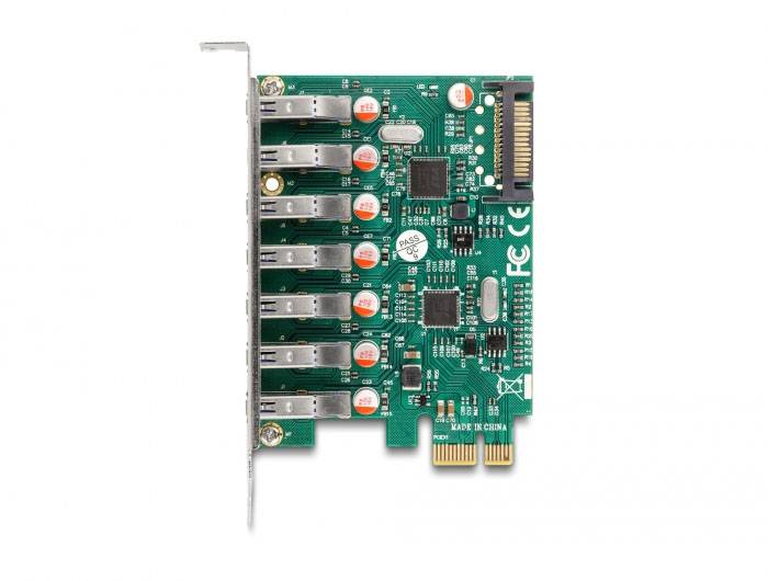 Delock 90104 PCI-Express Karte USB-A (USB 3.2 Gen 1) PCIe