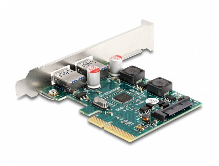 Delock 90106 PCI-Express Karte USB-A (USB 3.2 Gen 2) PCIe