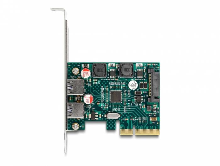 Delock 90106 PCI-Express Karte USB-A (USB 3.2 Gen 2) PCIe