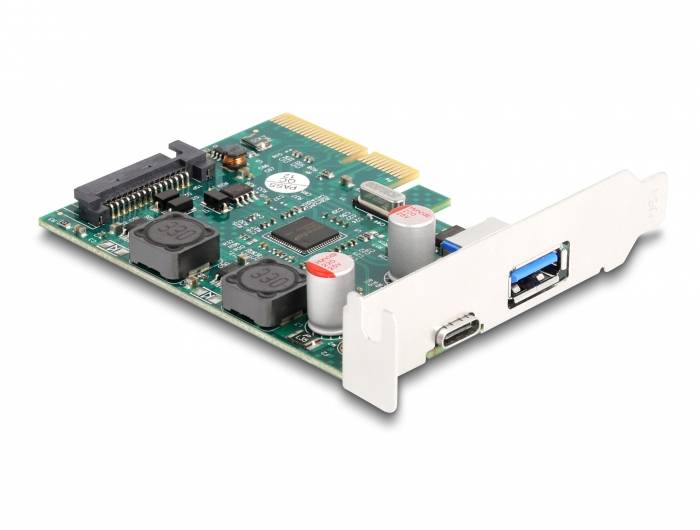 Delock 90107 PCI-Express Karte USB-A (USB 3.2 Gen 2) PCIe