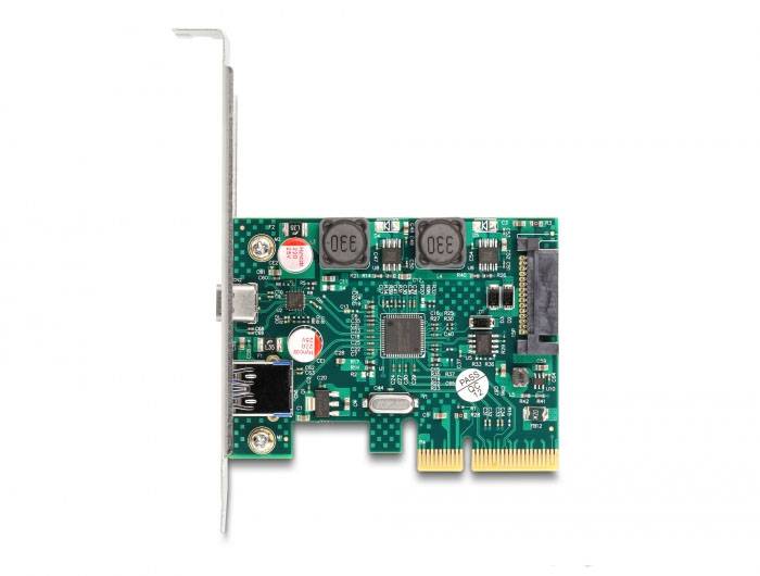 Delock 90107 PCI-Express Karte USB-A (USB 3.2 Gen 2) PCIe