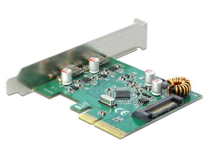 Delock 90397 PCI-Express Karte USB-A (USB 3.2 Gen 1) PCIe