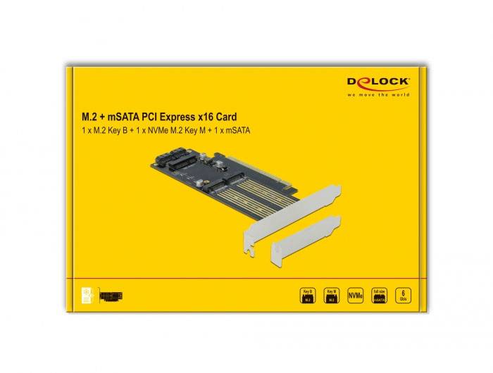 Delock 90486 PCI-Express Karte M.2 PCIe