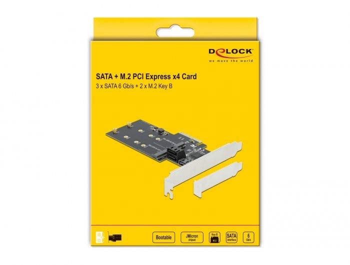 Delock 90499 PCI-Express Karte M.2, SATA PCIe