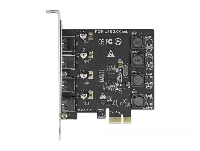 Delock 90509 PCI-Express Karte USB-A (USB 3.2 Gen 1) PCIe