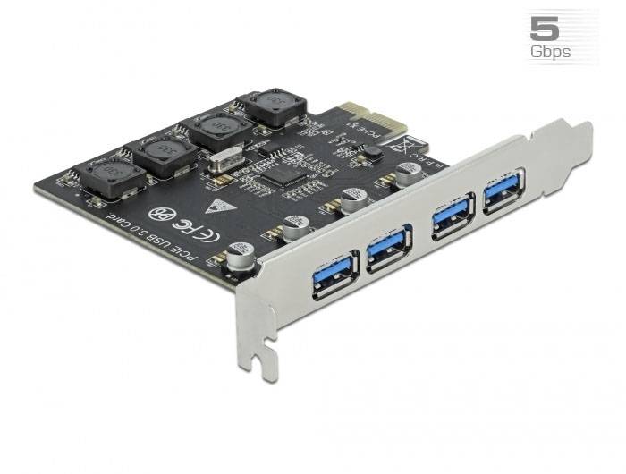 Delock 90509 PCI-Express Karte USB-A (USB 3.2 Gen 1) PCIe