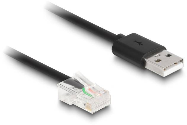 Delock 90601 Scanner-USB-Kabel Schwarz
