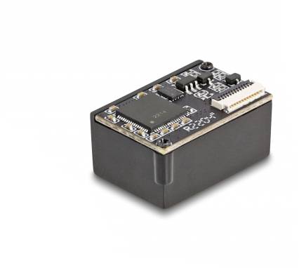 Delock 90603 2D Barcode-Scanner Kabelgebunden 1D, 2D LED Schwarz Einbau-Scanner