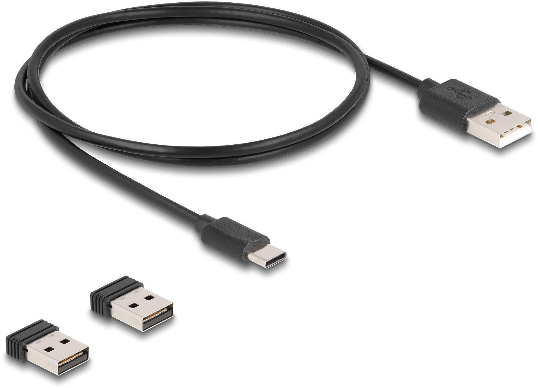 Delock 90610 2D Barcode-Scanner Kabelgebunden 1D, 2D LED Schwarz Smartphone- / Tablet-Scanner