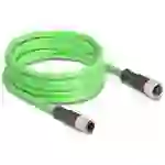 Delock 80409 M12 Netzwerkkabel, Patchkabel SF/UTP 5.00m Grün 1St. Delock 80409 M12 Netzwerkkabel, Patchkabel SF/UTP 5.00m Grün 1St.