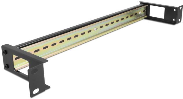 Delock 67031 19 Zoll Netzwerkschrank-Einschubsystem 1 HE Schwarz