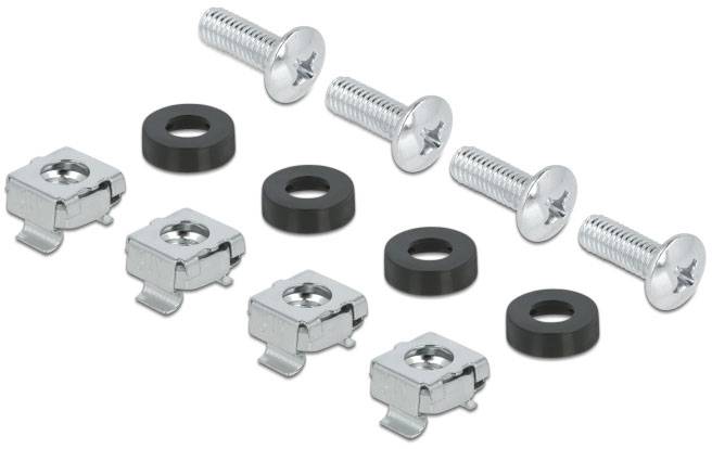 Delock 67031 19 Zoll Netzwerkschrank-Einschubsystem 1 HE Schwarz