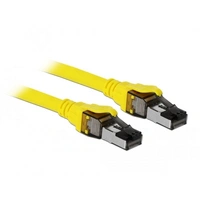 Delock 86582 RJ45 Netzwerkkabel, Patchkabel CAT 8.1 S/FTP 2.00m Gelb 1St. Delock 86582 RJ45 Netzwerkkabel, Patchkabel CAT 8.1 S/FTP 2.00m Gelb 1St.