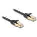 Delock 80330 RJ45 Netzwerkkabel, Patchkabel CAT 6a S/FTP 10.00m Schwarz 1St. Delock 80330 RJ45 Netzwerkkabel, Patchkabel CAT 6a S/FTP 10.00m Schwarz 1St.