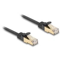 Delock 80329 RJ45 Netzwerkkabel, Patchkabel CAT 6a S/FTP 7.50m Schwarz 1St. Delock 80329 RJ45 Netzwerkkabel, Patchkabel CAT 6a S/FTP 7.50m Schwarz 1St.