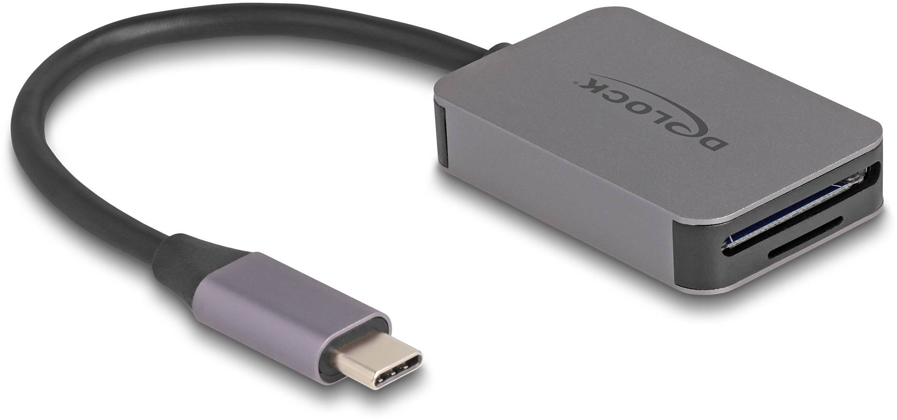USB Type-C Card Reader Aluminium für SD...