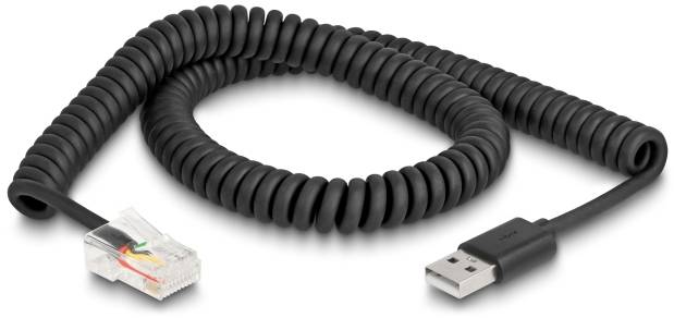 Delock 90602 Scanner-USB-Kabel Schwarz