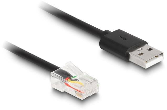 Delock 90602 Scanner-USB-Kabel Schwarz
