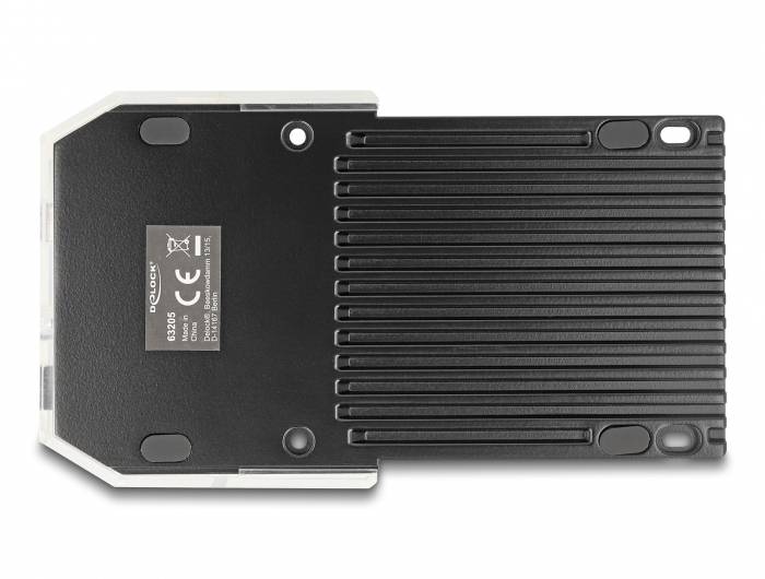 Delock 63205 USB-C®, SAS 6 Gb/s, DC-Buchse 3.5mm Festplatten-Dockingstation