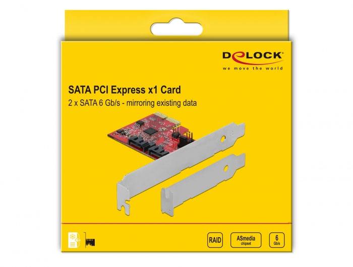 Delock 90406 PCI-Express Karte SATA PCIe
