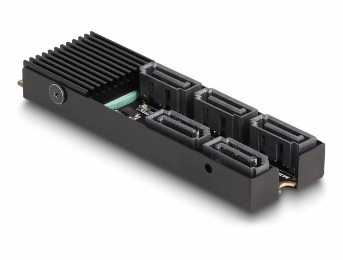 Delock 64051 Schnittstellen-Konverter [1x M2 - 5x SATA]