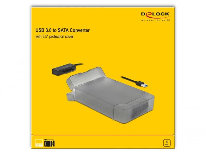 Delock 64086 Schnittstellen-Konverter [1x USB 3.0 - 1x SATA]