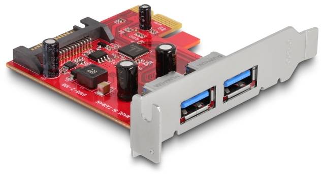 Delock 90155 PCI-Express Karte USB-A (USB 3.2 Gen 1) PCIe