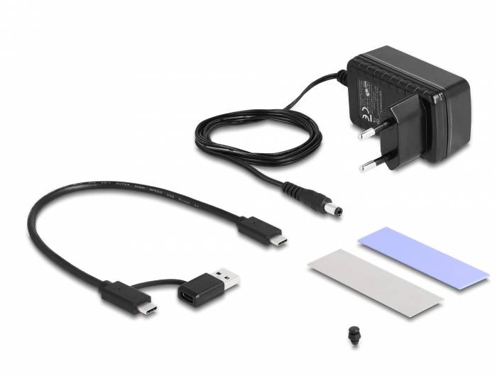 Delock 64190 Schnittstellen-Konverter [1x USB-C® - 1x M2, SATA]