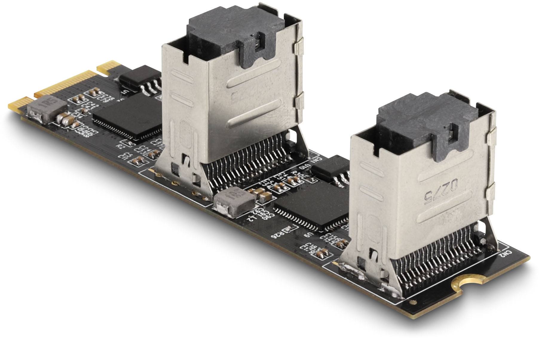 Delock 64211 Schnittstellen-Konverter [1x M2 - 8x SATA]