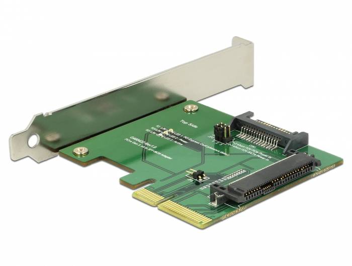 Delock 89672 PCI-Express Karte PCI, SATA, U.2