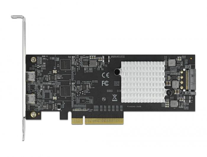 Delock 89011 PCI-Express Karte USB-A (USB 3.2 Gen 1) PCIe