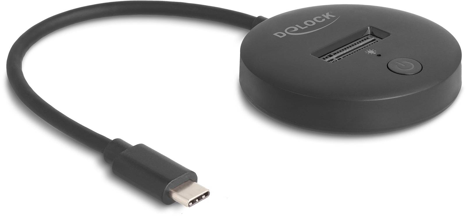 Delock 64254 USB-C®, M.2 Festplatten-Dockingstation mit USB Hub