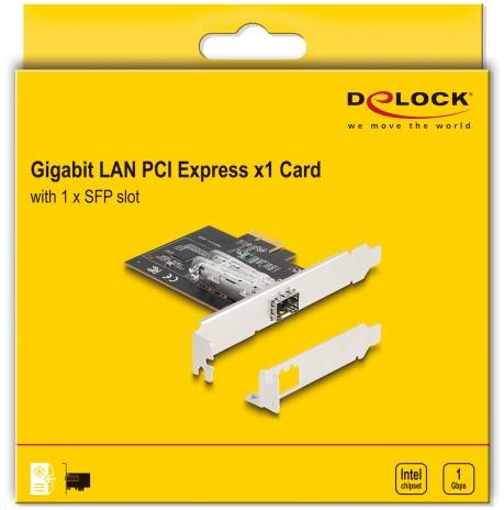 Delock 88318 PCI-Express Karte RJ45 PCIe