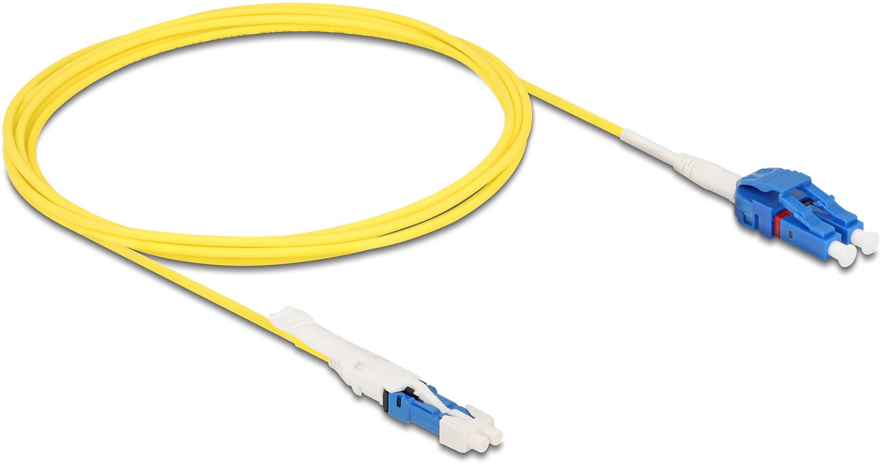 Delock 88315 Glasfaser LWL Anschlusskabel 3m Gelb 9/125 µ Singlemode OS2