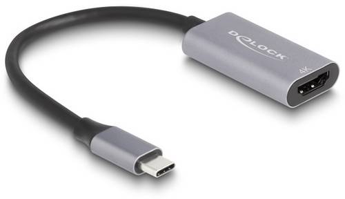 Delock USB 2.0 Adapter [1x USB-C® Stecker - 1x HDMI-Buchse] 60020 0.15 m