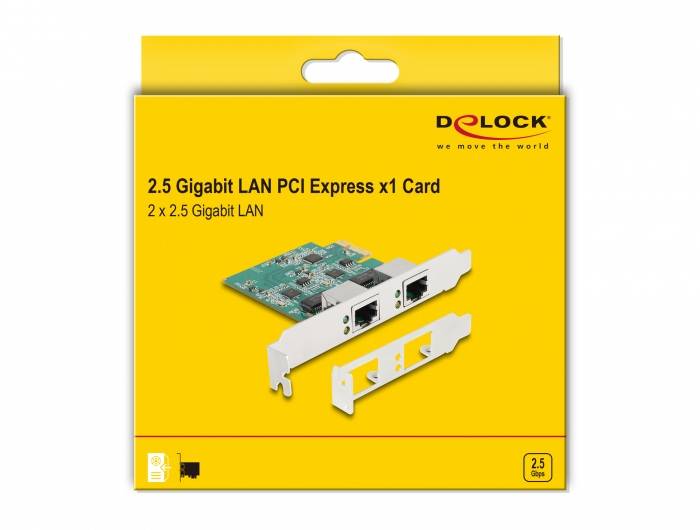Delock 88101 PCI-Express Karte RJ45 PCIe