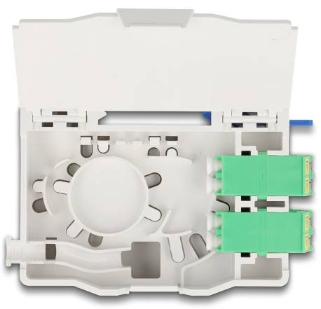 Delock 88098 LWL-Dose Weiß 1St.