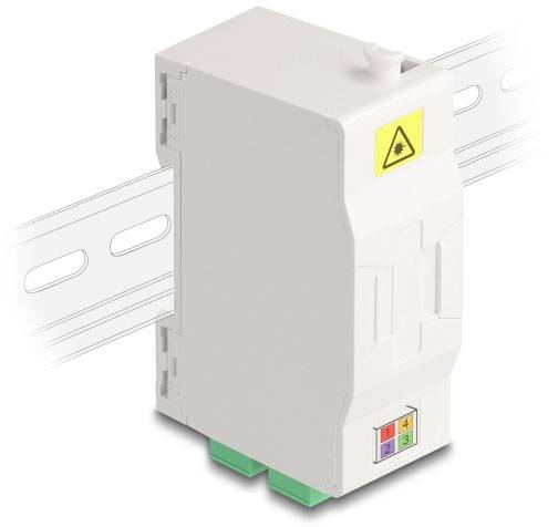 Delock 88097 LWL-Dose Weiß 1St.