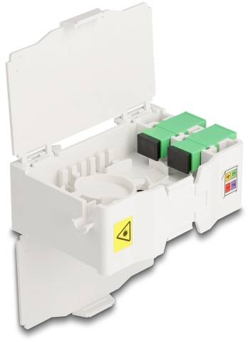 Delock 88097 LWL-Dose Weiß 1St.